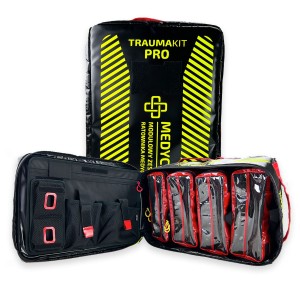 TRAUMAKIT PRO Modułowy Zestaw R1 - MEDYCZNY - Plecak (bez wyposażenia) - saszetki uniwersalne