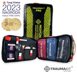 TRAUMAKIT PRO Modułowy Zestaw R1 - MEDYCZNY - Plecak