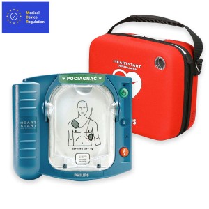 Defibrylator Philips HS1 w torbie Standard