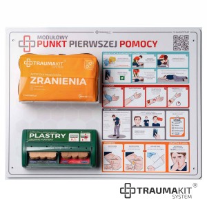 Modułowy punkt pierwszej pomocy TRAUMAKIT - RP z instrukcją