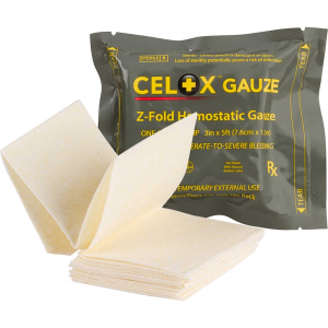 Opatrunek hemostatyczny Celox Gauze Z-Fold