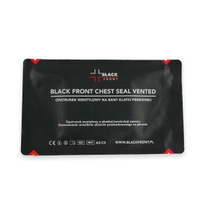 Opatrunek wentylowy Black Front Chest Seal Vented