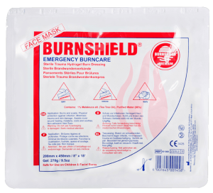 Opatrunek hydrożelowy Burnshield 20x45cm na twarz