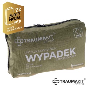 TRAUMA KIT Apteczka Modułowa (W) - Wypadek (zielony)