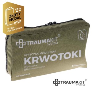 TRAUMA KIT Apteczka Modułowa (K) - Krwotoki (zielony)