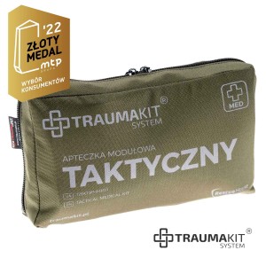 TRAUMA KIT Apteczka Modułowa (T) – Taktyczny (zielony)