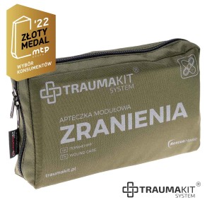 TRAUMA KIT Apteczka Modułowa (R) - Zranienia (zielony)