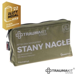 TRAUMA KIT Apteczka Modułowa (S) Stany Nagłe (zielony)