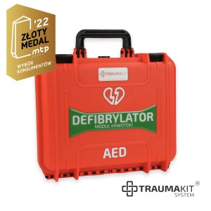 TRAUMA KIT - Walizka Panaro Samaritan PAD (bez wyposażenia - pomarańczowy)